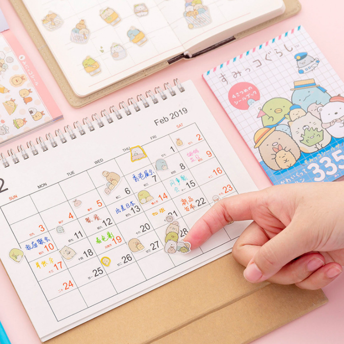 다이어리나, 달력, 노트 등을 꾸밀 때 사용할 수 있는 스티커 제품이예요. <중국구매대행 추천 스티커 북>