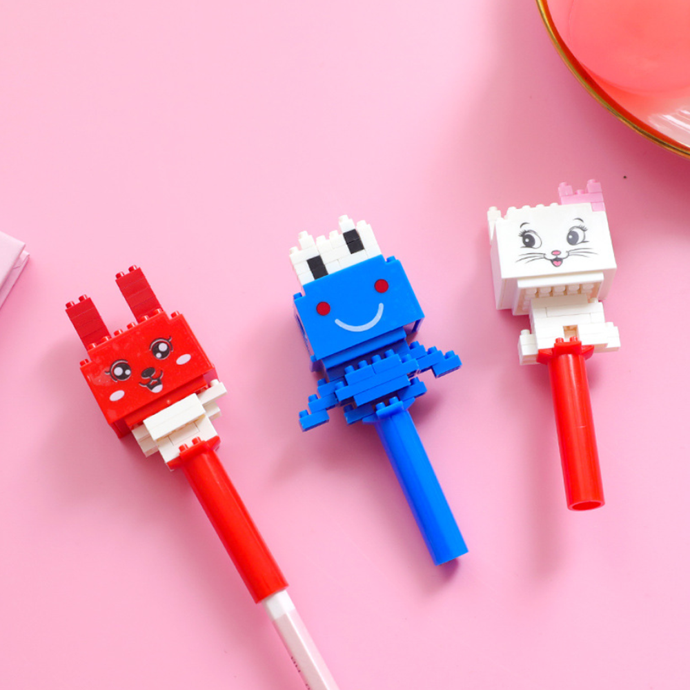 내가 직접 만들기 때문에 더욱 사랑스러워보여요. <중국구매대행 추천 블럭 DIY 연필깍기>