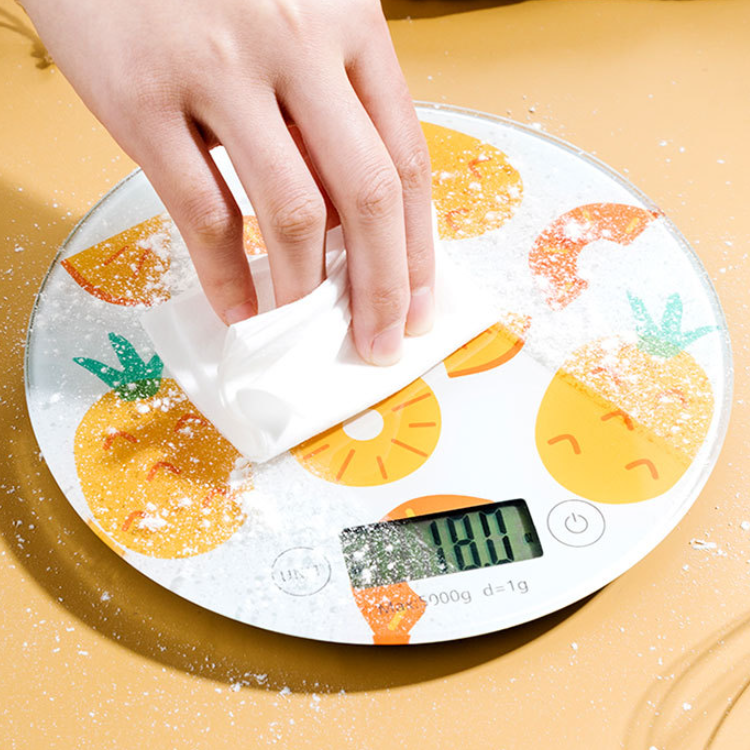 흘리거나 묻었을 때에도 티슈 한장으로 깔끔하게 닦여요. <중국구매대행 추천 주방 저울>