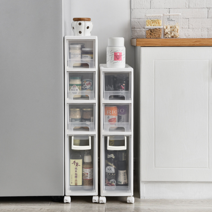 좁은 틈새로 서랍장을 넣어 사용할 수 있어 공간 활용이 좋은 틈새 서랍장 상품입니다. <중국구매대행 추천 틈새 서랍장>