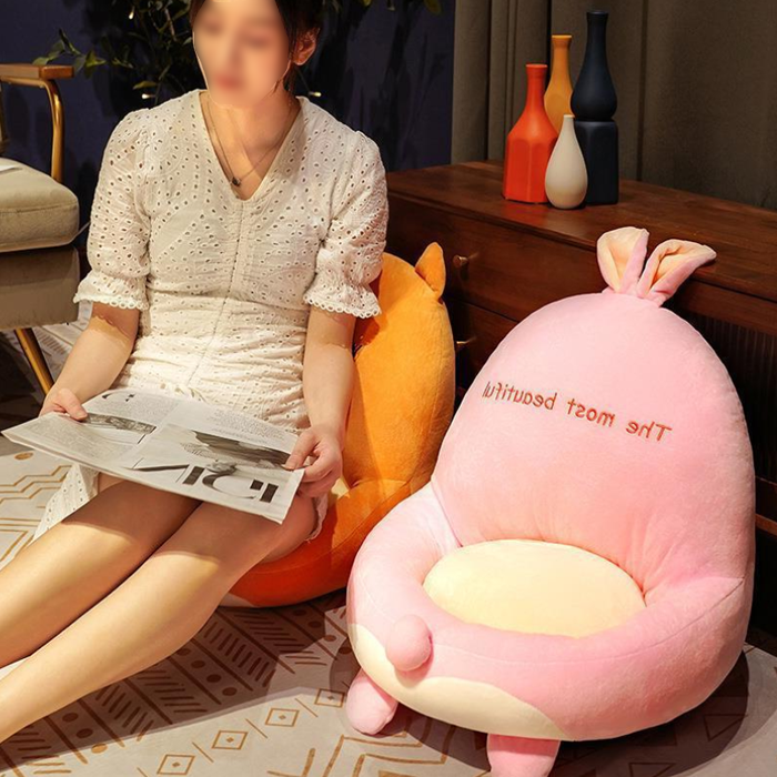 바닥에 놓고 사용을 하면 따뜻하고 포근한 느낌을 줍니다. <중국구매대행 추천 의자 쿠션>