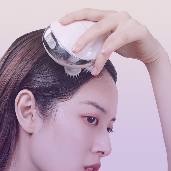젖은 모발에도 사용이 가능해서 샴푸를 할 때 사용하기에도 좋습니다. <중국구매대행 추천 머리 두피 마사지기>