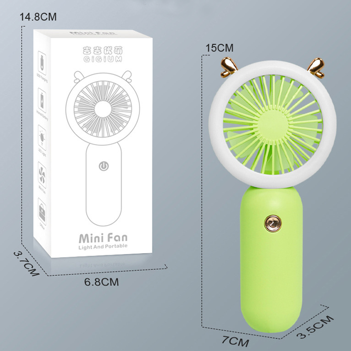 깔끔한 상자에 넣어져 있어 판매용으로도 너무 좋아요. <중국구매대행 추천 LED 휴대용 선풍기>