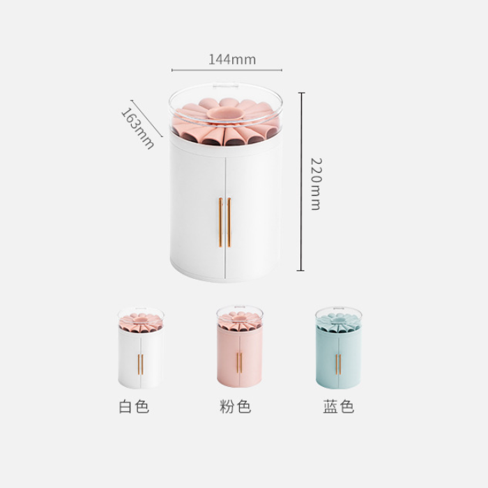 색상은 화이트와 핑크, 블루 세 가지 색상으로 세 가지 색상 모두 너무 예뻐요. <알리바바구매대행 추천 악세사리 보관함>